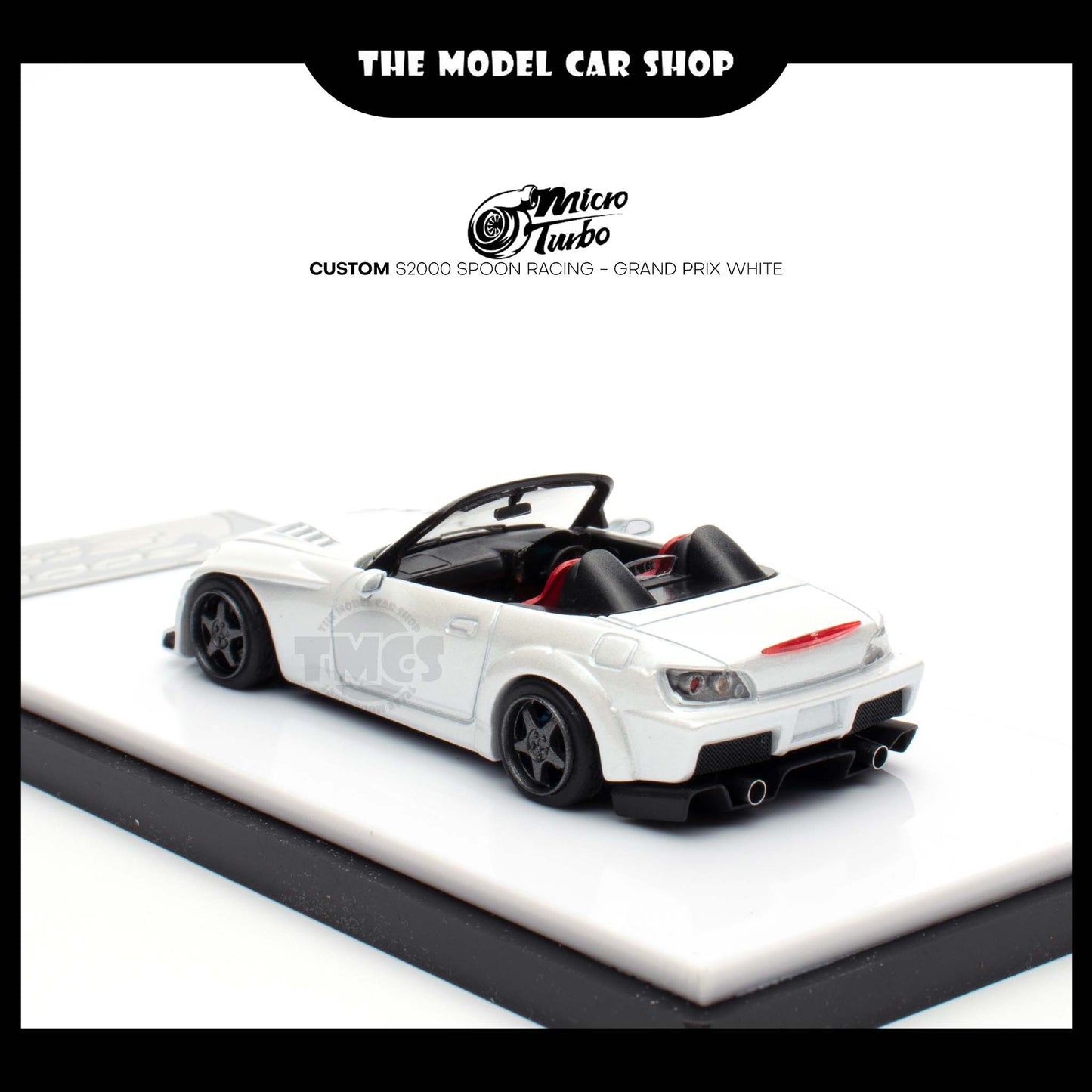 [Micro Turbo] Custom S2000 Spoon Racing - Grand Prix White