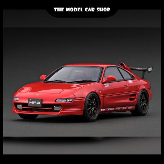 [Ignition Model] Toyota MR2 (SW20) - Red