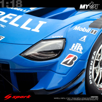 [Sparky] MARELLI IMPUL Z No.1 TEAM IMPUL GT500 SUPER GT 2023 Kazuki Hiramine - Bertrand Baguette