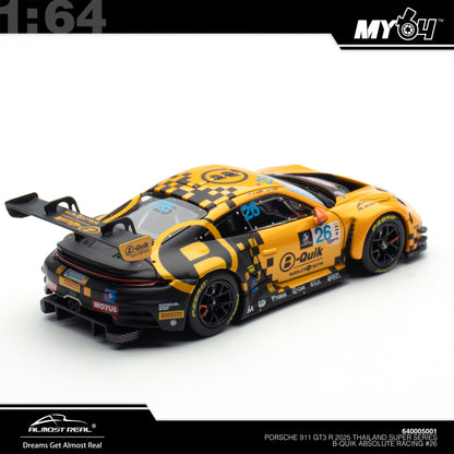 [ARBox] 1:64 Porsche 911 GT3 R 2025 Thailand Super Series B-Quik Absolute Racing #26