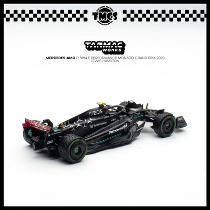 [Tarmac Works] 1:64 Mercedes-AMG F1 W14 E Performance Monaco Grand Prix 2023 Lewis Hamilton