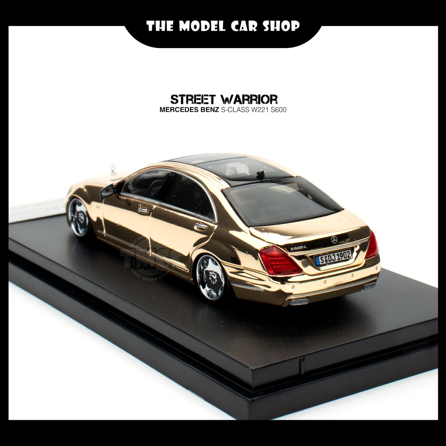 [Street Warrior] Mercedes Benz S-Class W221 S600 - Gold Chrome