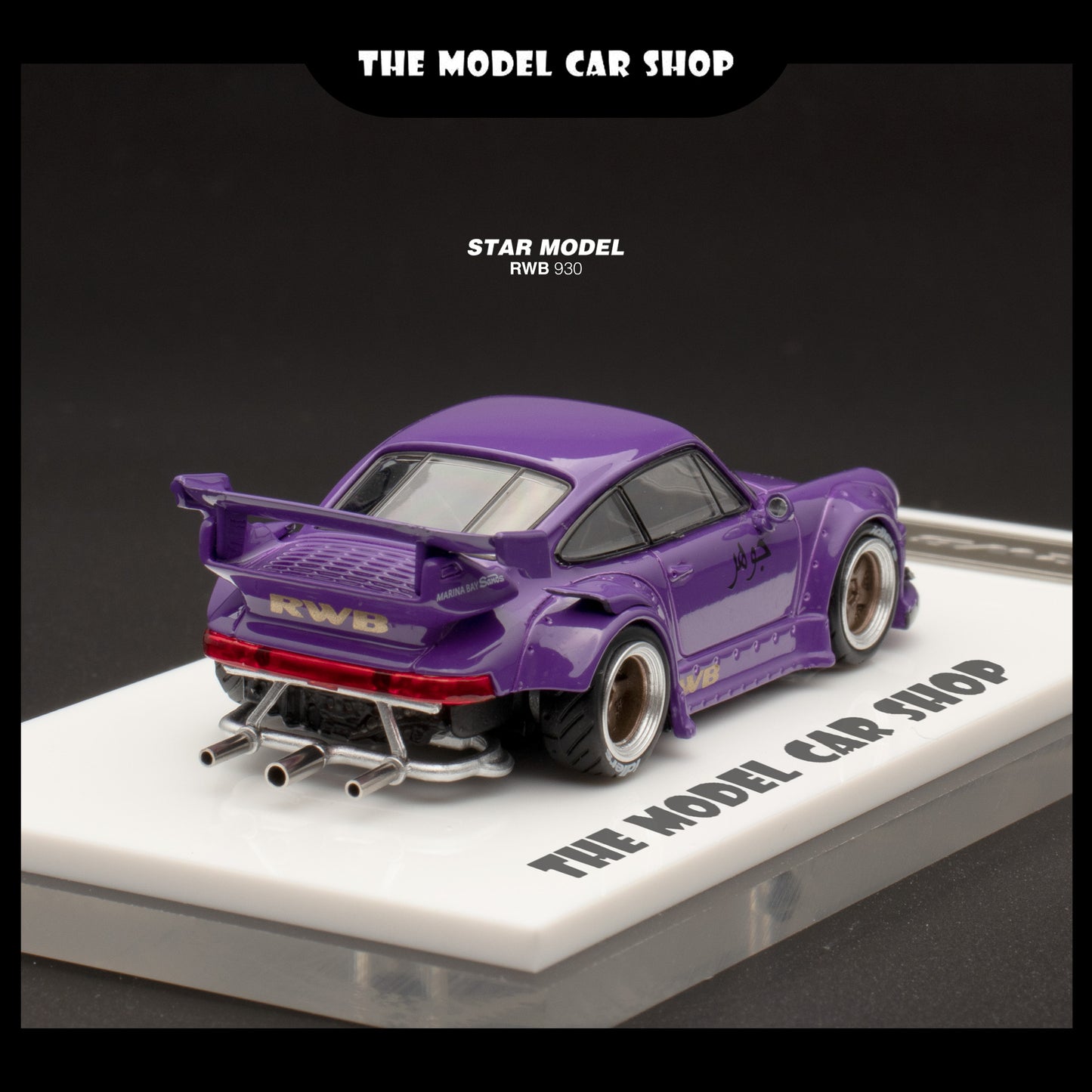 [Star Model] RWB 930 GT Wing - Gloss Purple With Figure & Accesories