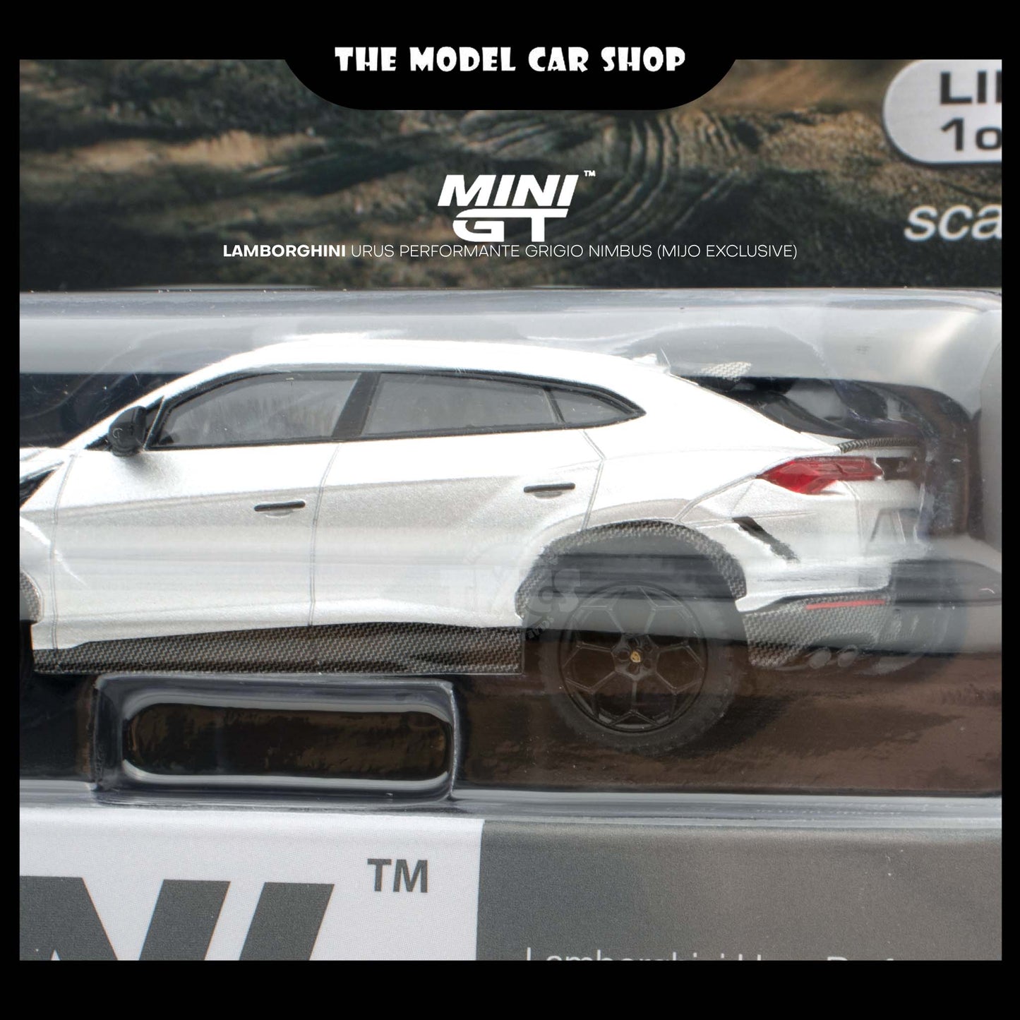 [MINI GT] Lamborghini Urus Performante Grigio Nimbus (Mijo Exclusive)