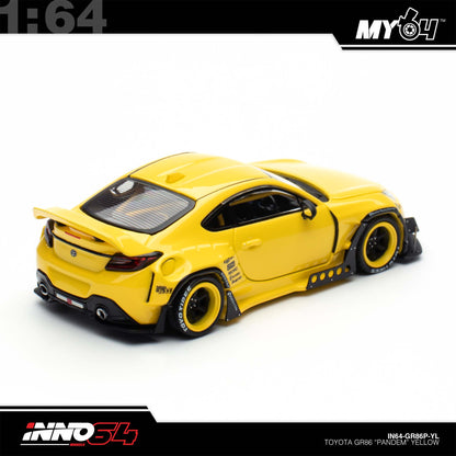[INNO64] 1:64 Toyota GR86 "Pandem" - Yellow
