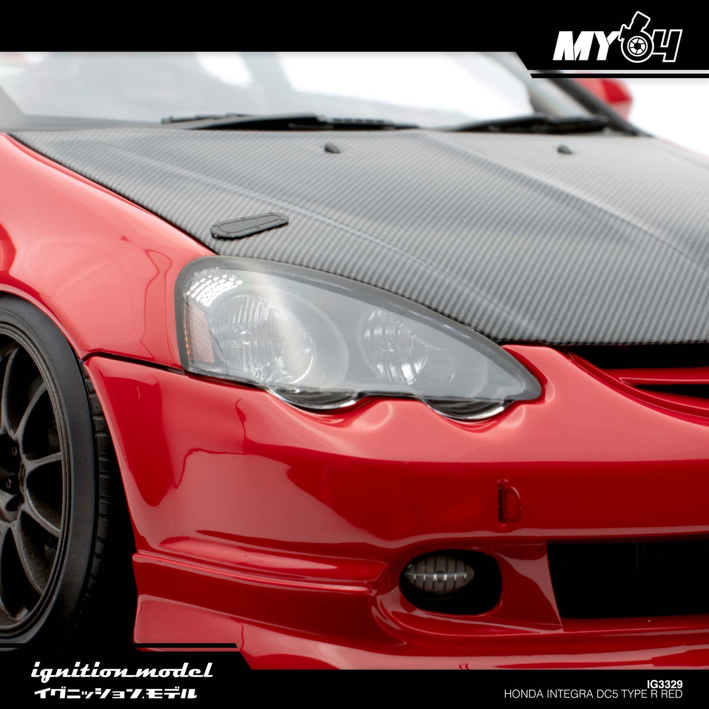 [Ignition Model] Honda INTEGRA (DC5) TYPE R - Red