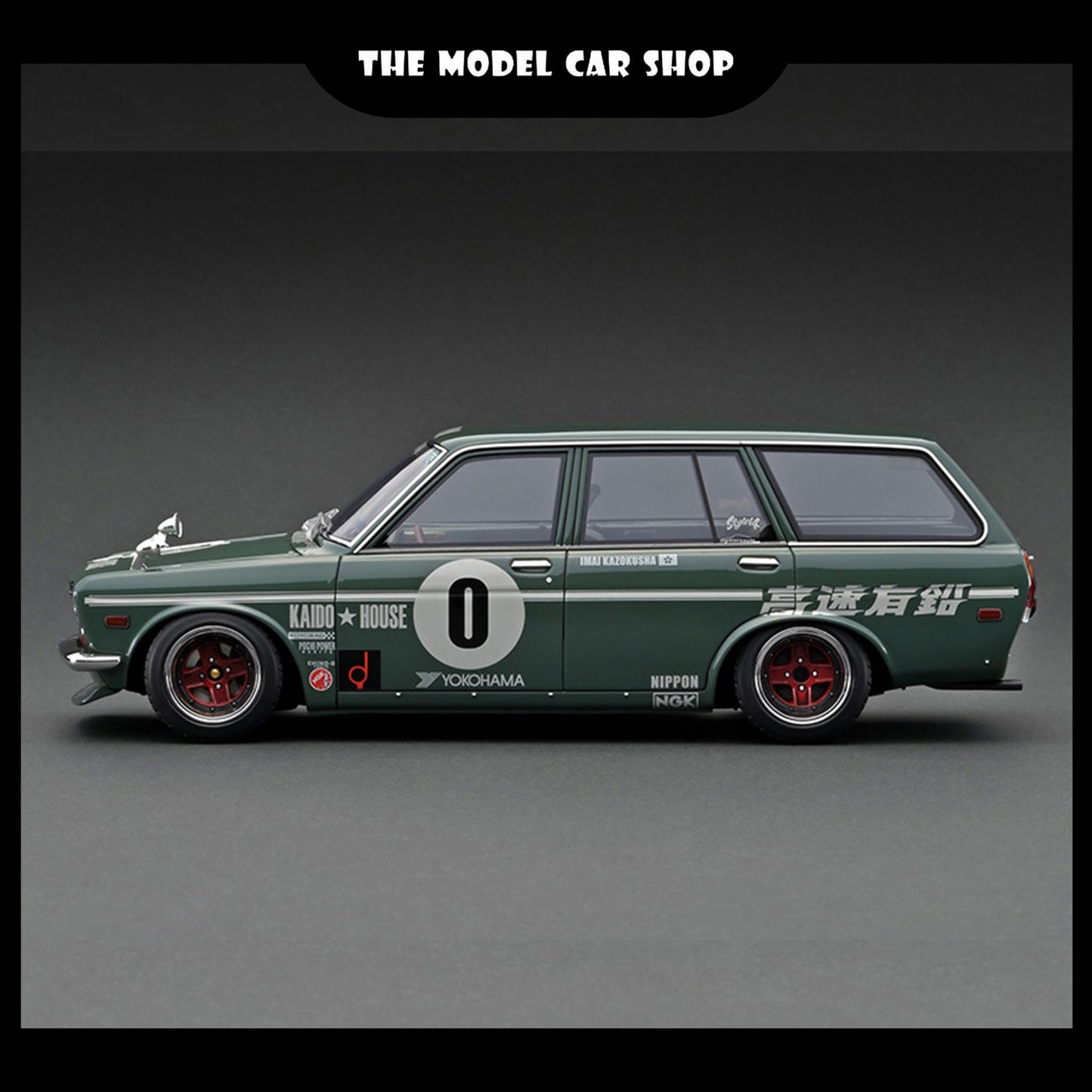 [Ignition Model] Datsun Bluebird (510) - Wagon Green Event Version