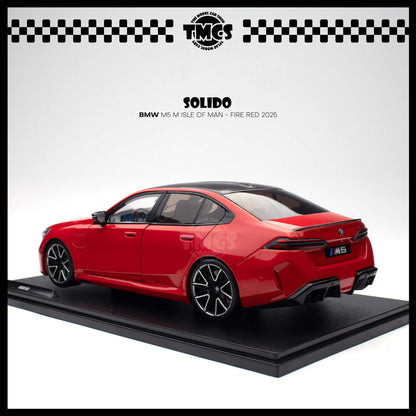 [Solido] 1:18 BMW M5 - Fire Red 2025
