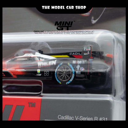 [MINI GT] Cadillac V-Series.R #31 Whelen Engineering Cadillac Racing 2023 IMSA Sebring 12 Hrs Win (Mijo Exclusive)