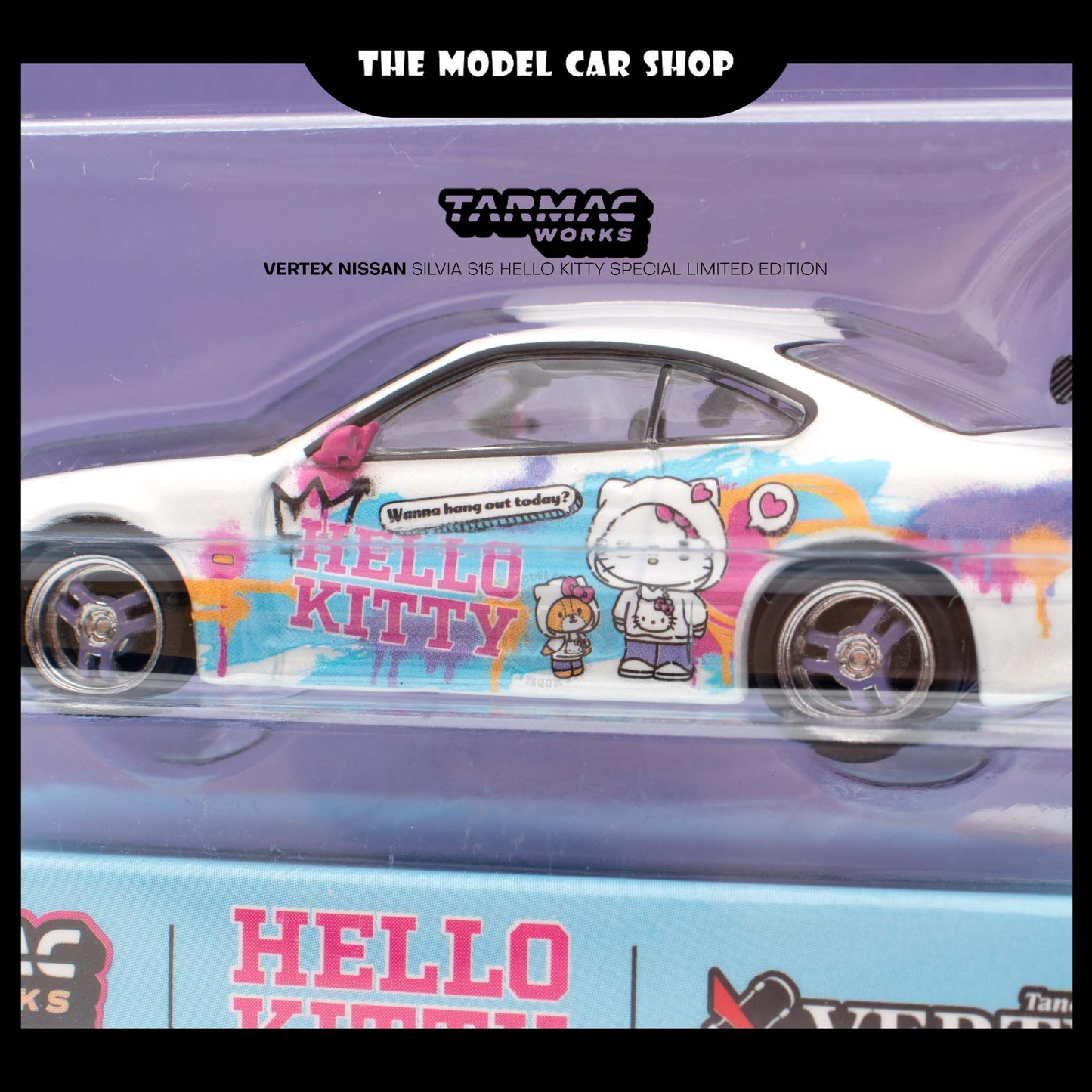 [Tarmac Works] Vertex Nissan Silvia S15 Hello Kitty Special Limited Edition