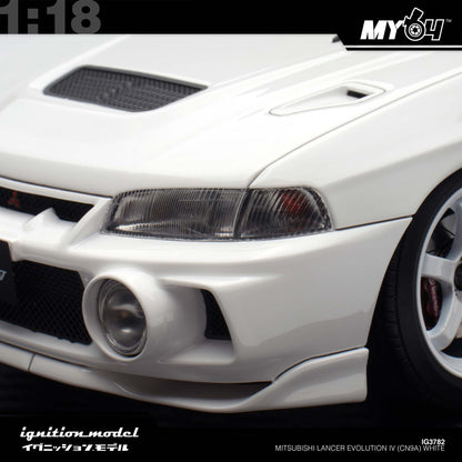 [Ignition Model]  1:18 Mitsubishi Lancer Evolution IV (CN9A) - White