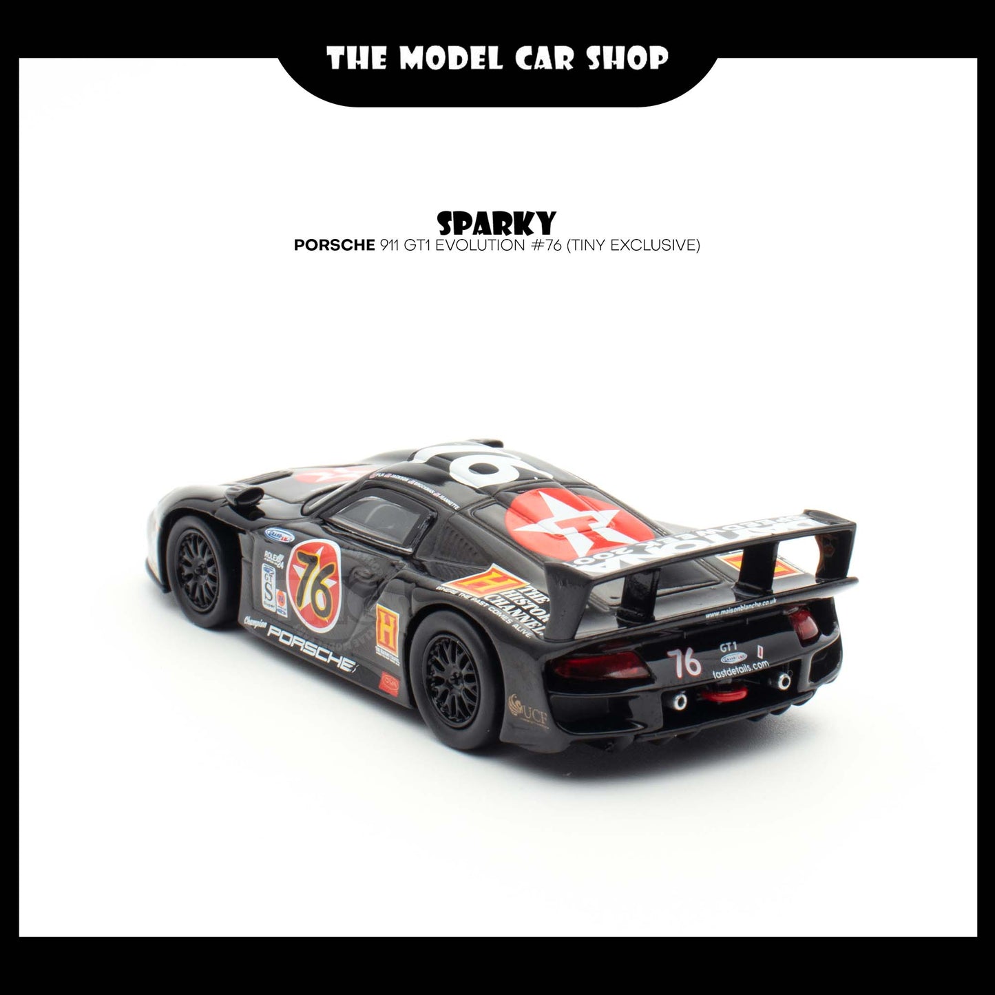 [Sparky] Porsche 911 GT1 Evolution #76 (Tiny Exclusive)