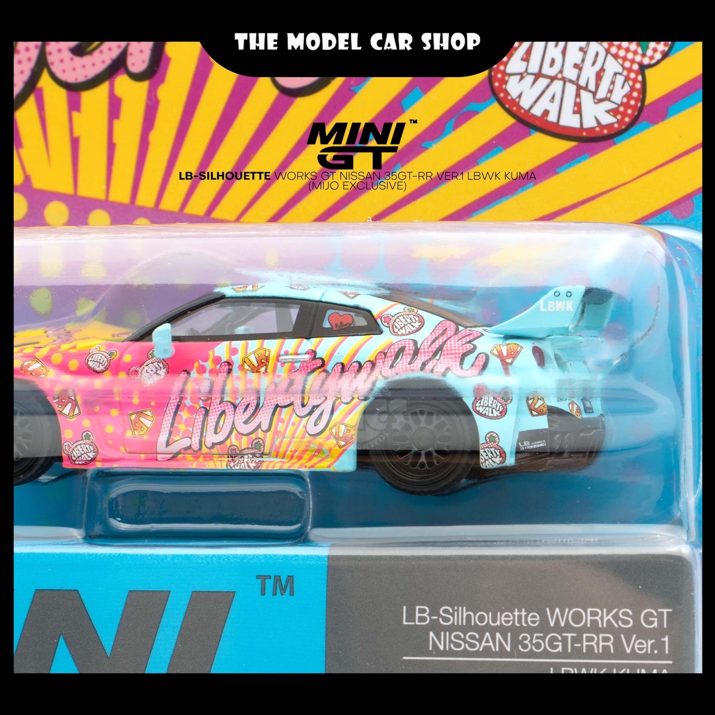 [MINI GT] LB-Silhouette WORKS GT NISSAN 35GT-RR Ver.1 LBWK KUMA (Mijo Exclusive)