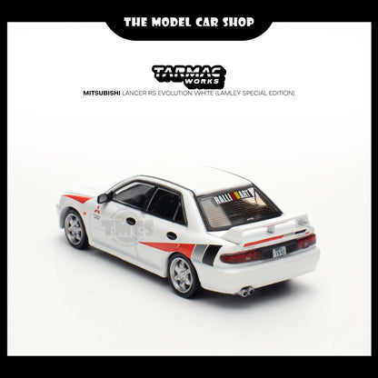 [Tarmac Works] Mitsubishi Lancer RS Evolution White (Lamley Special Edition)