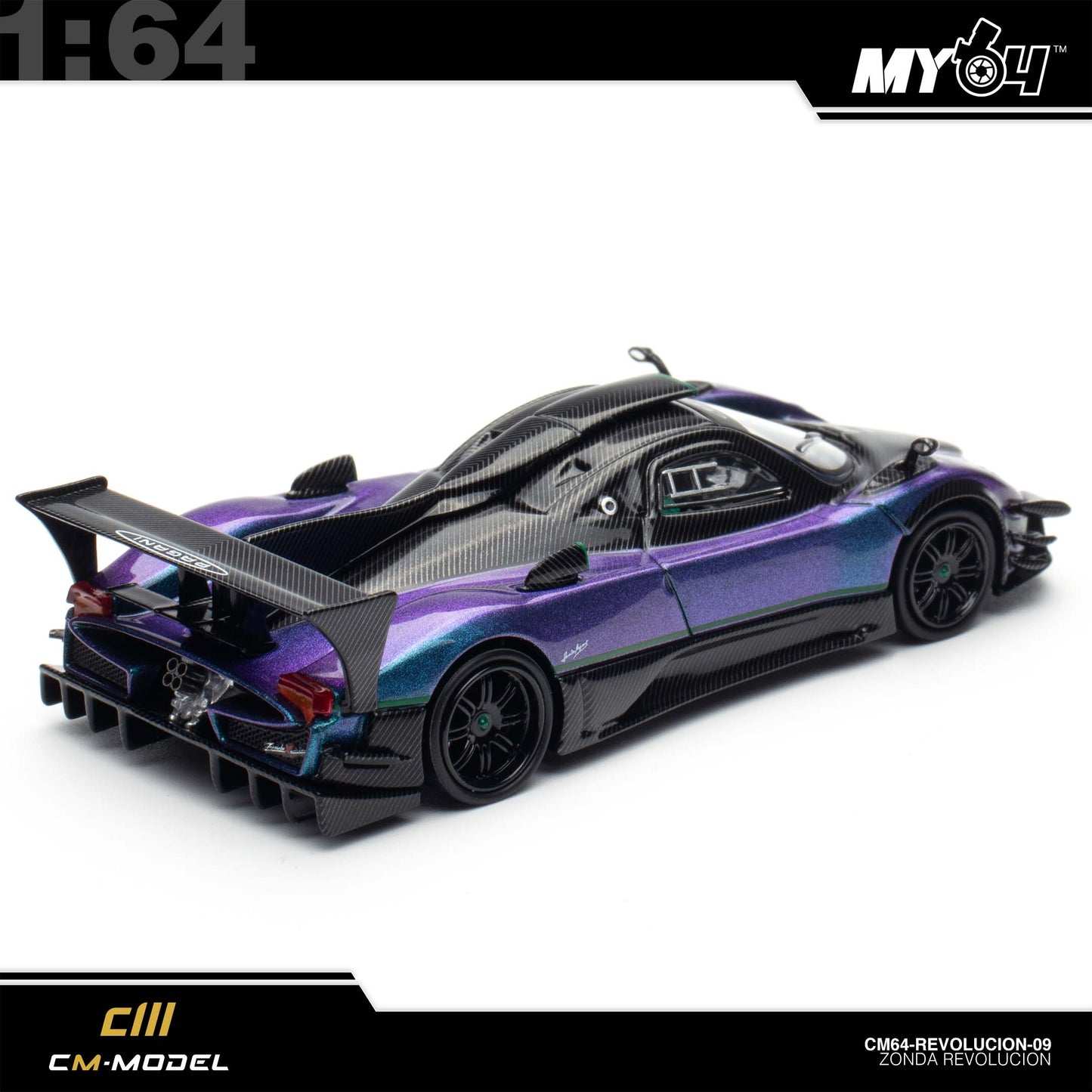 [CM Model] 1:64  Pagani Zonda Revolucion - Chameleon