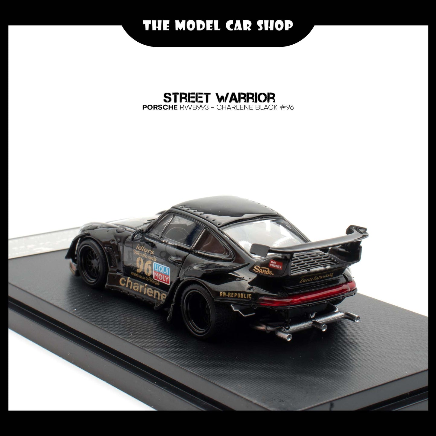 [Street Warrior] Porsche RWB993 - Charlene Black #96