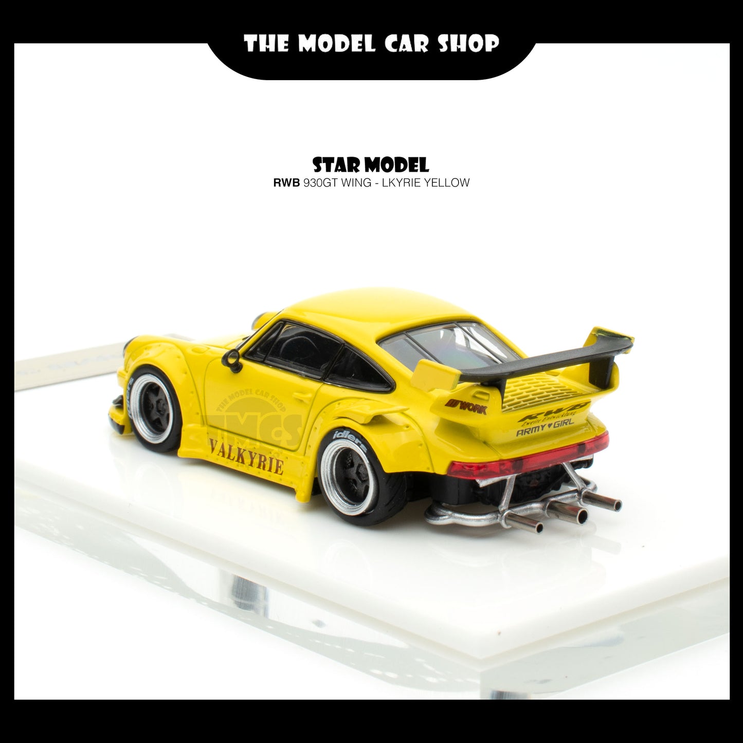 [Star Model] RWB 930 GT Wing - Lkyrie Yellow