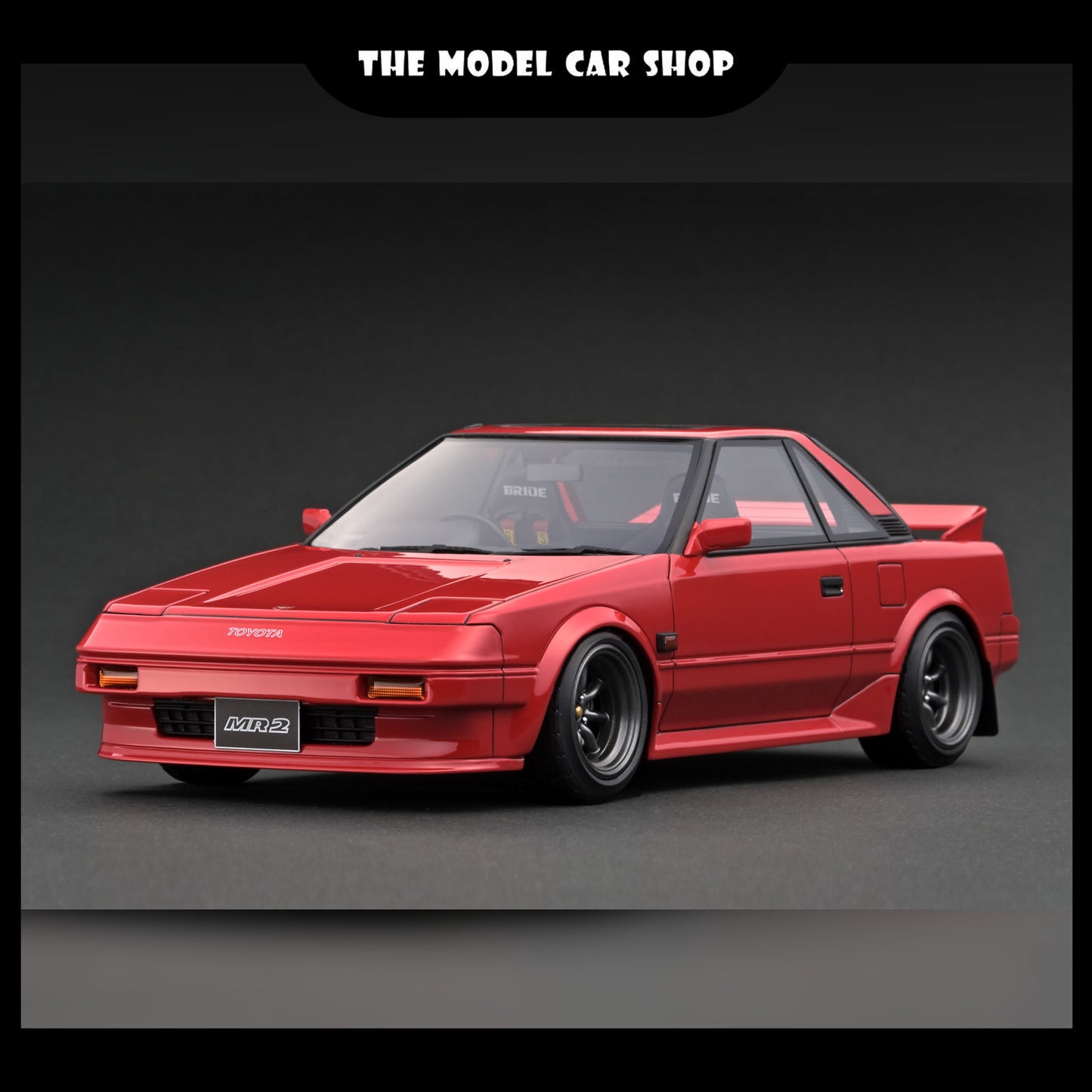 [Ignition Model] Toyota MR2 (AW11) - Red