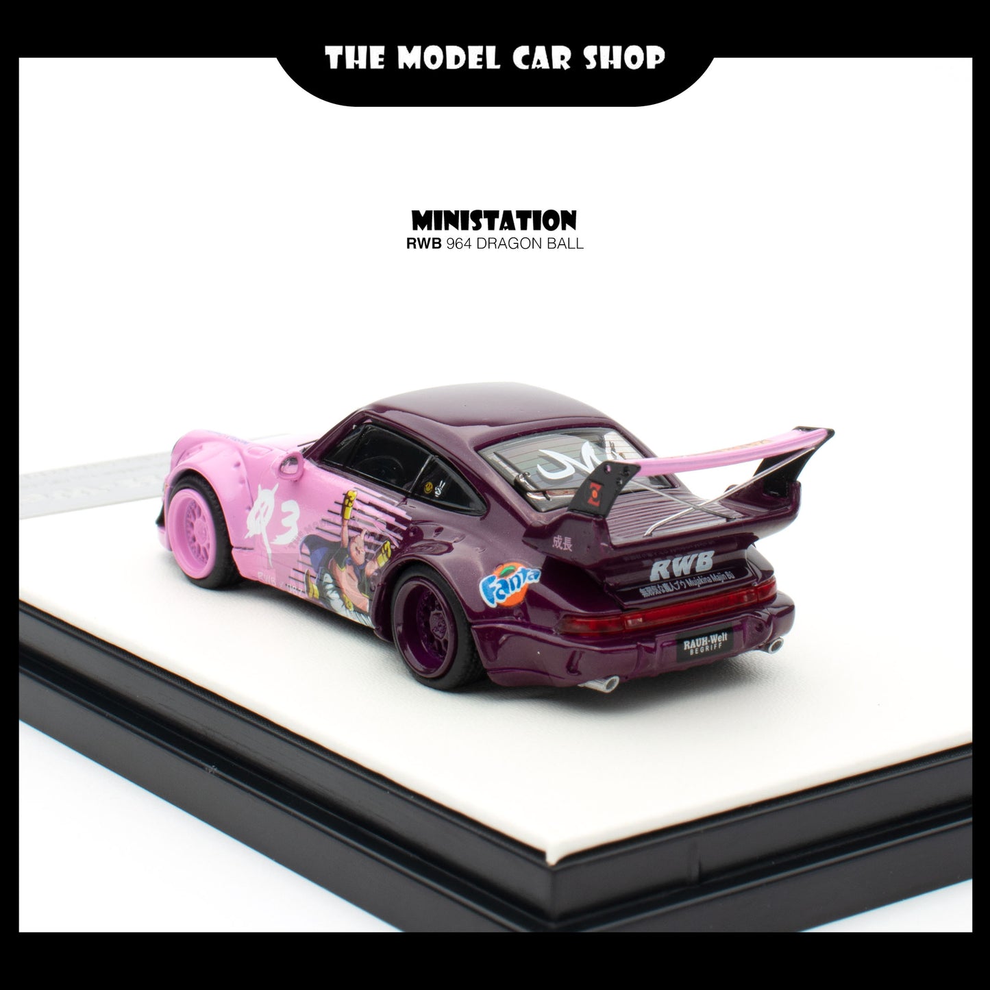 [Mini Station]  Porsche RWB964 Dragon Ball With Figure