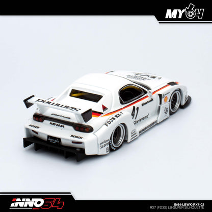 [INNO64] MAZDA RX7 (FD3S) LB-SUPER SILHOUETTE - White