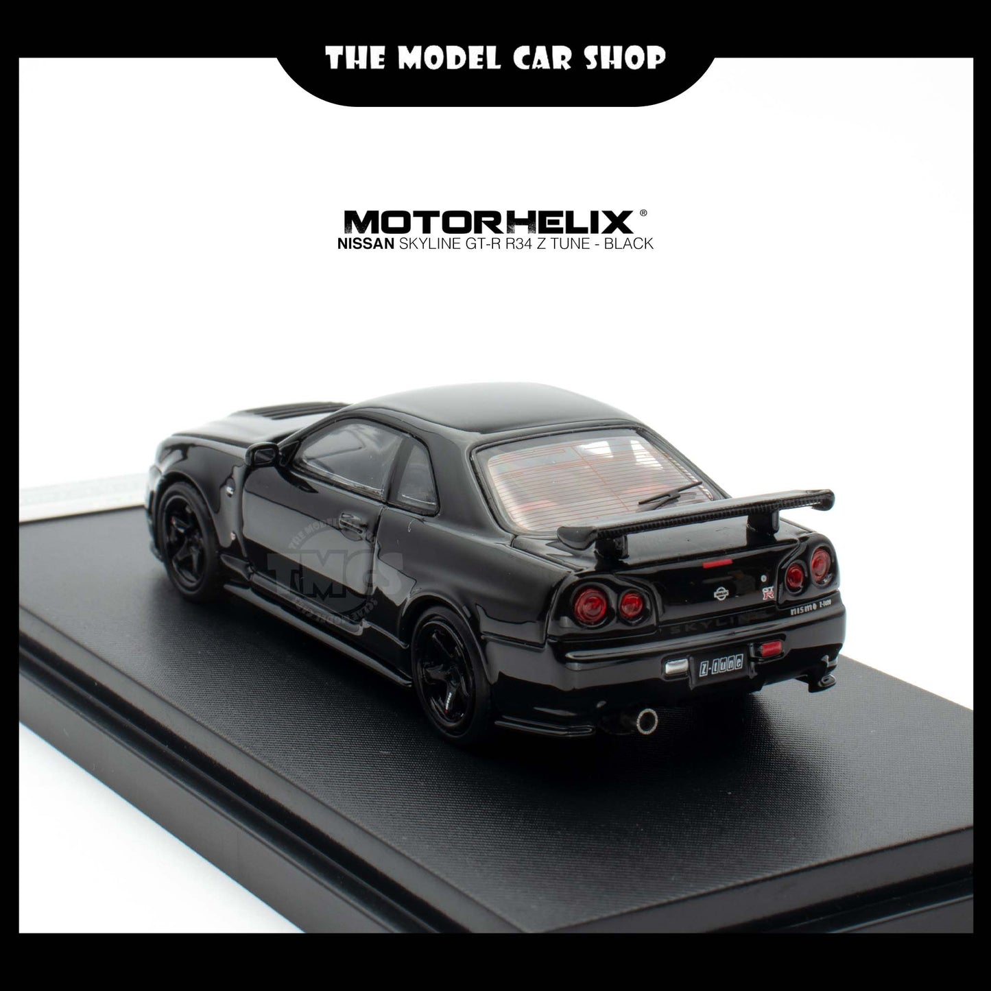 [Motorhelix] Nissan Skyline GT-R R34 Z Tune - Black