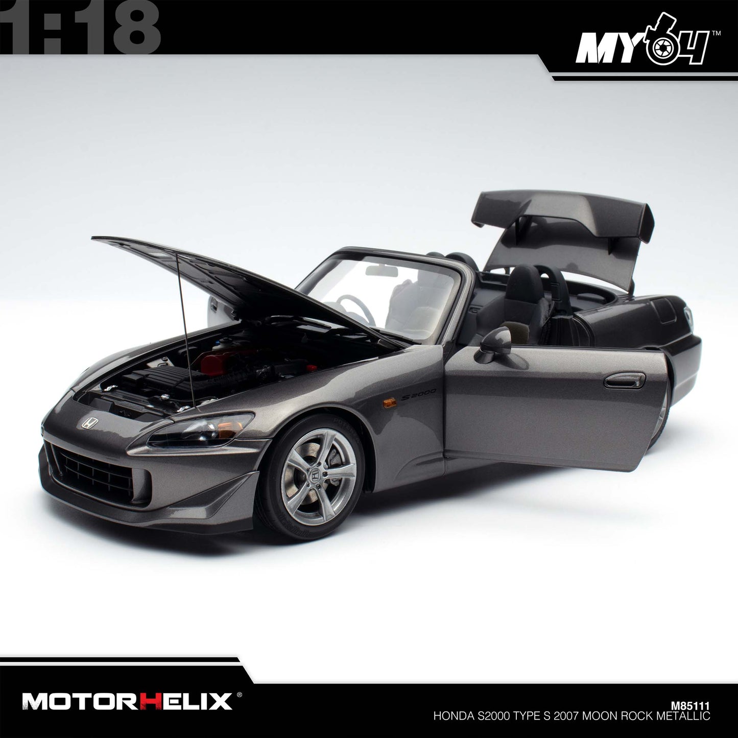 [Motorhelix] Honda S2000 Type S 2007 - Moon Rock Metallic