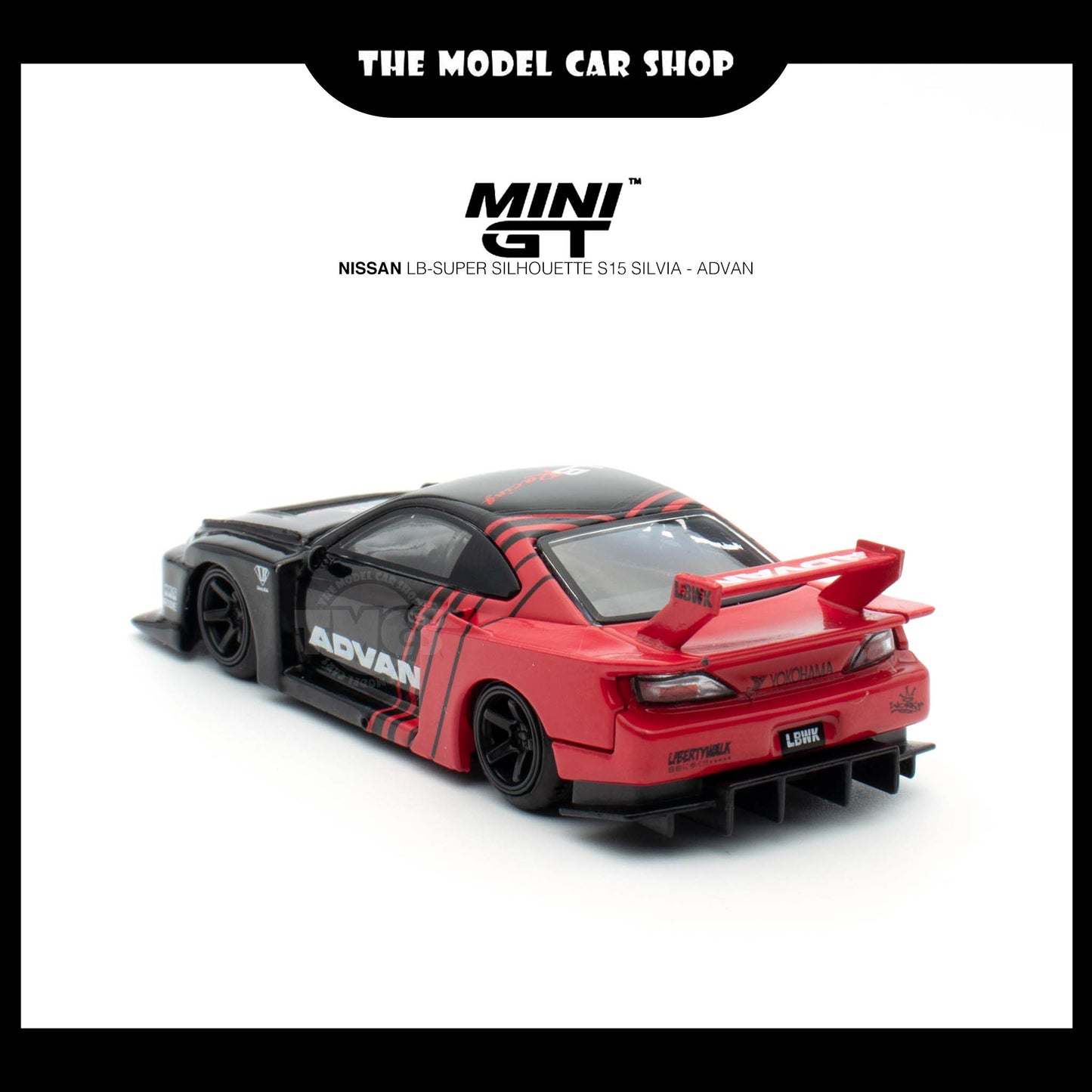 [MINI GT] Nissan LB-Super Silhouette S15 SILVIA  - Advan