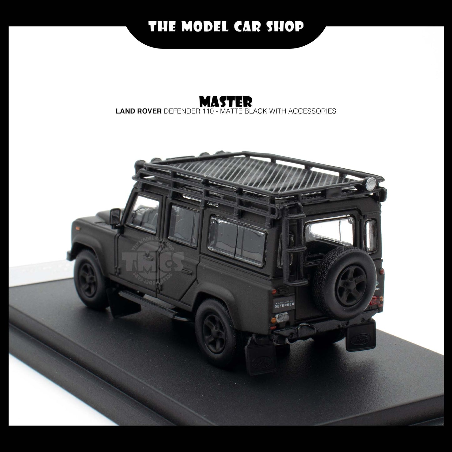 [Master] Land Rover Defender 110 - Matte Black with Accessories