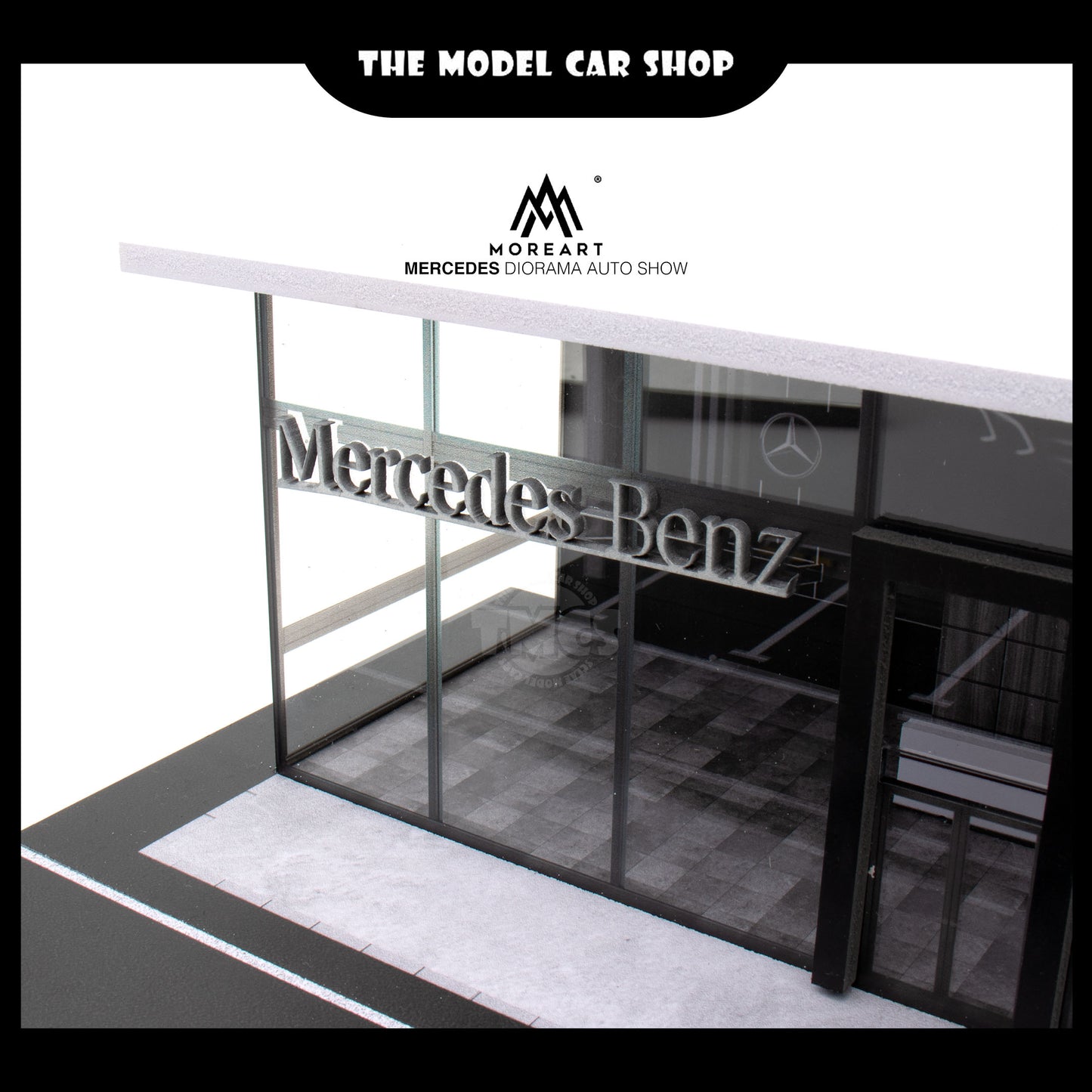 [More Art] Diorama Showroom - Mercedes