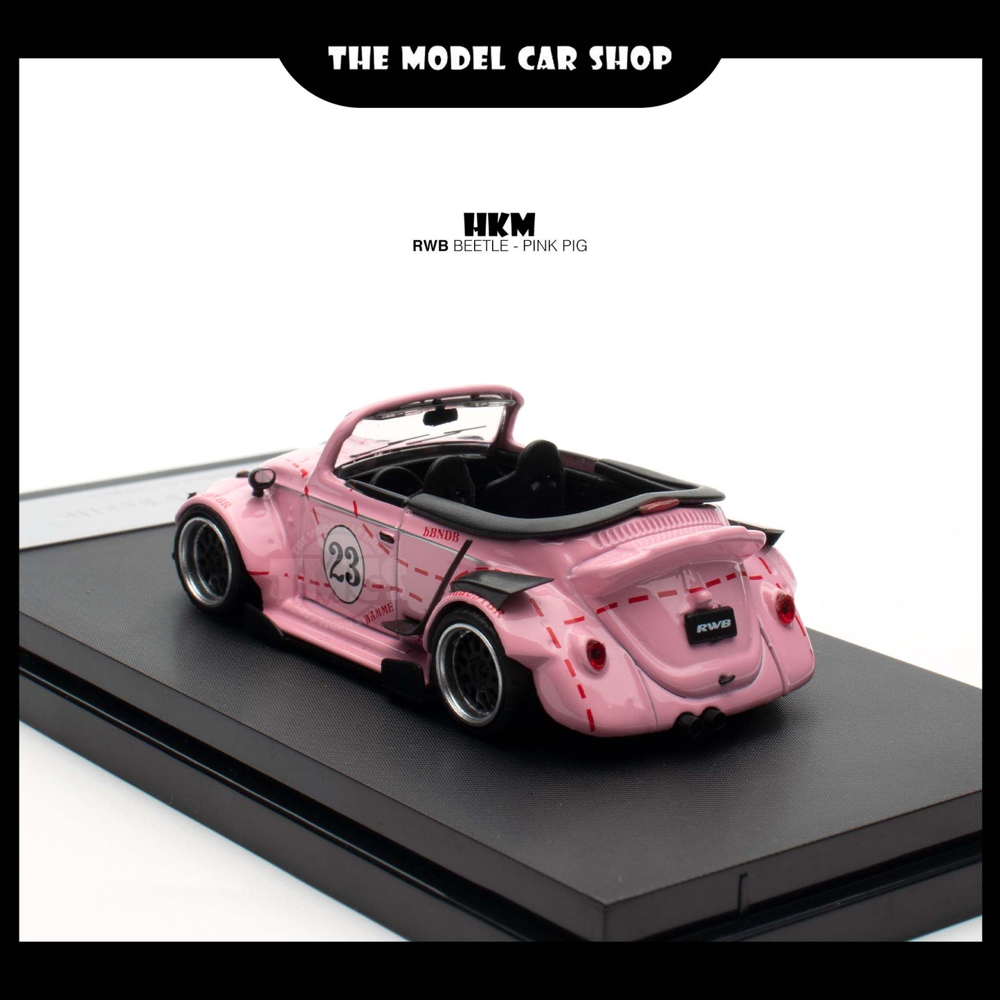 [HKM] RWB Beetle - Pink Pig