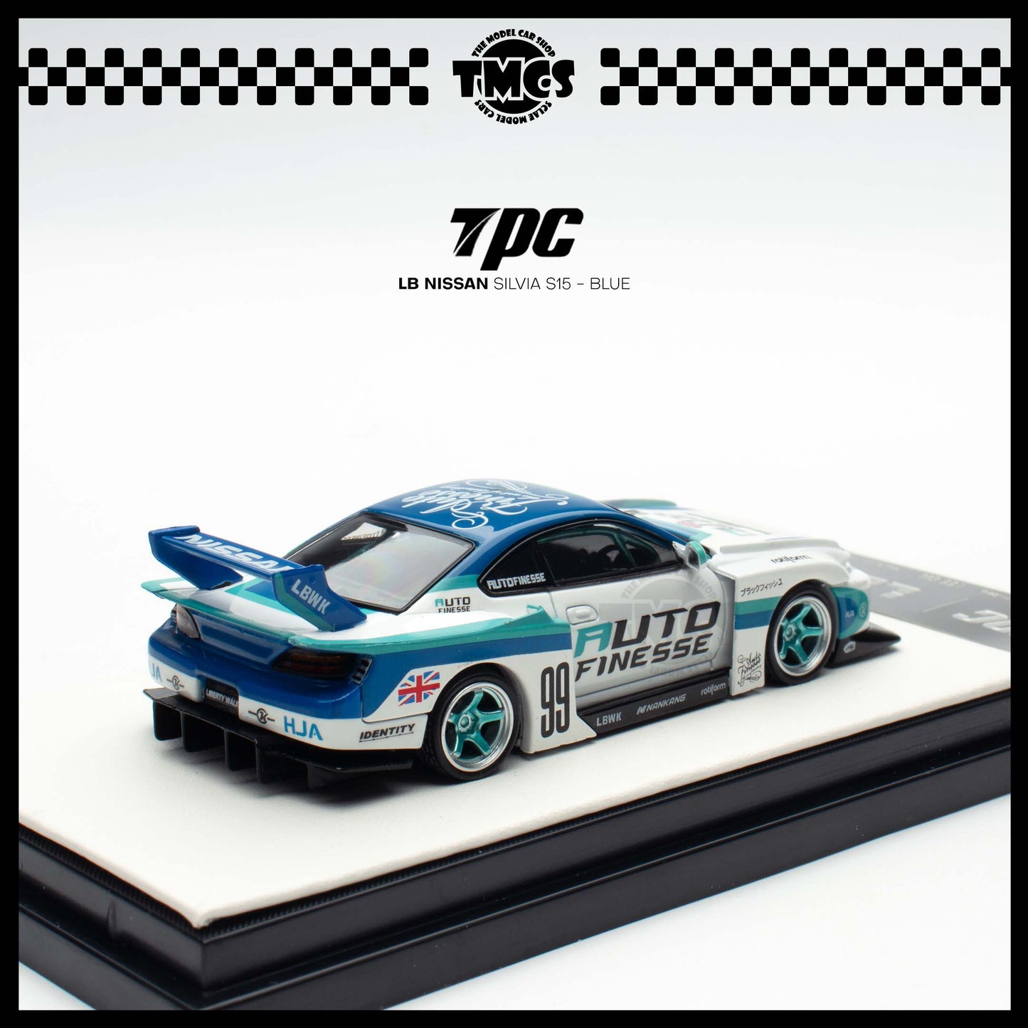 [TPC] 1:64 LB Nissan Silvia S15 - Blue