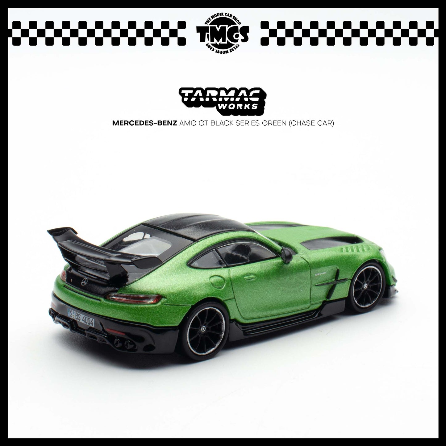 [Tarmac Works] 1:64 Mercedes-Benz AMG GT Black Series Green (Chase Car)