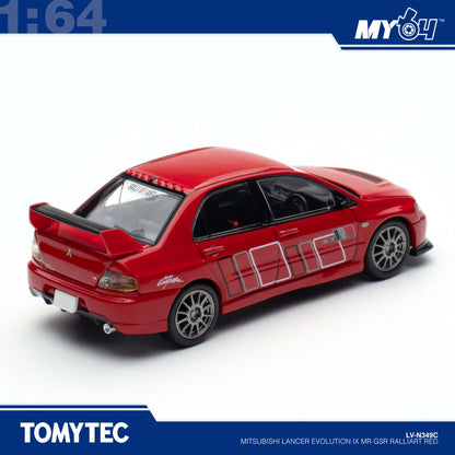 [TLVN] 1:64 Mitsubishi Lancer Evolution IX Mr GSR Ralliart - Red