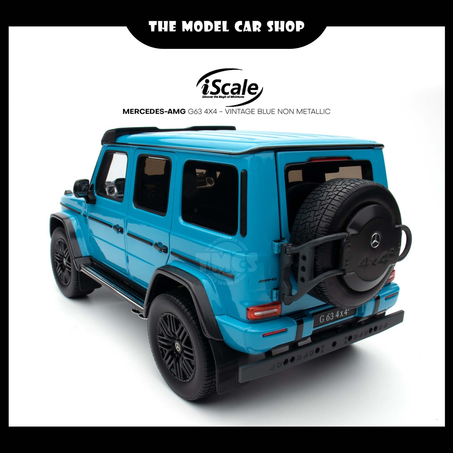 [iScale] Mercedes-AMG G63 4x4 - Vintage Blue Non Metallic