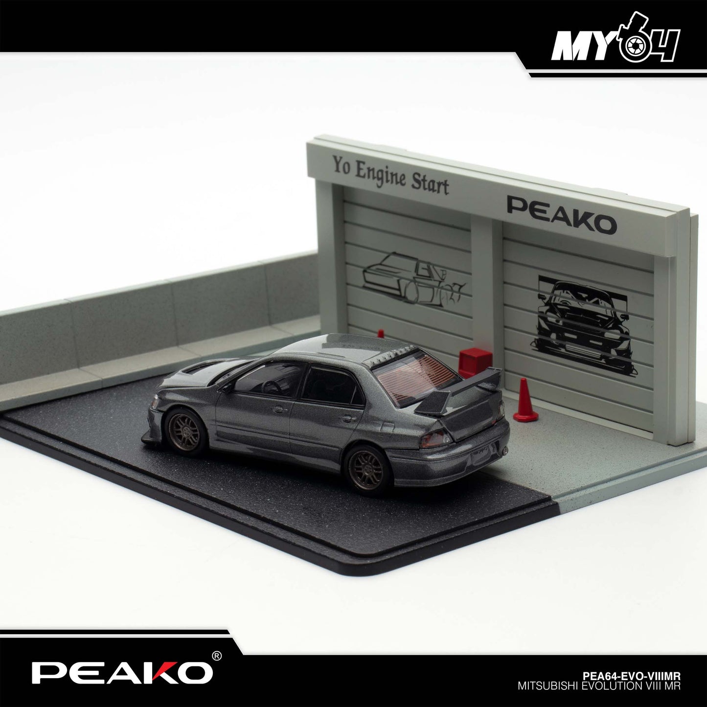 [Peako] 1:64 Mitsubishi Evolution VIII MR