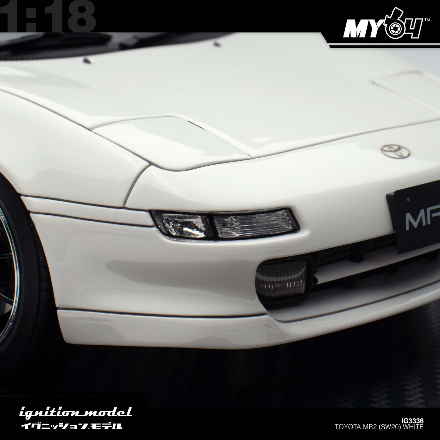 [Ignition Model] Toyota MR2 (SW20) - White
