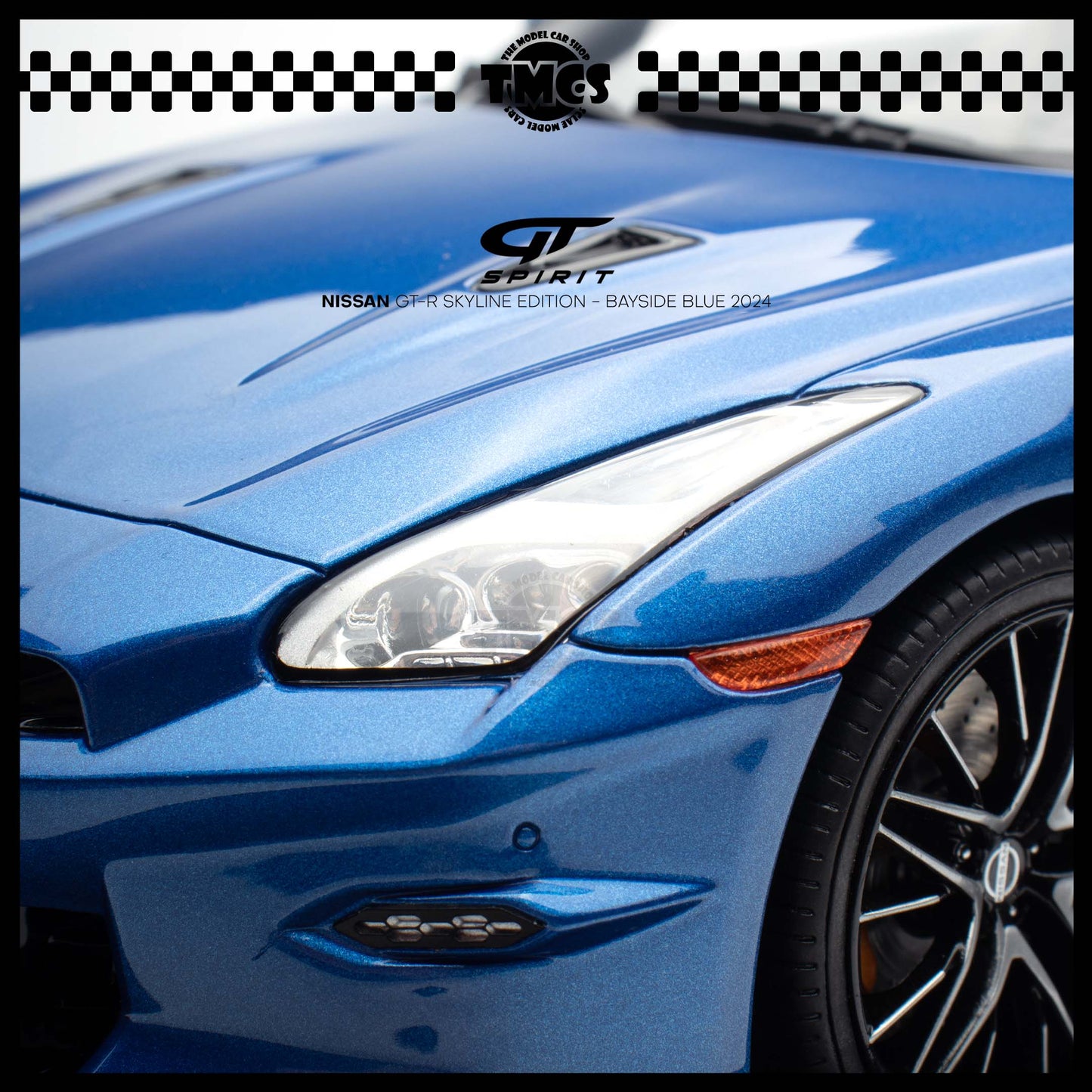 [GT Spirit] 1:18 Nissan GT-R Skyline Edition - Bayside Blue 2024