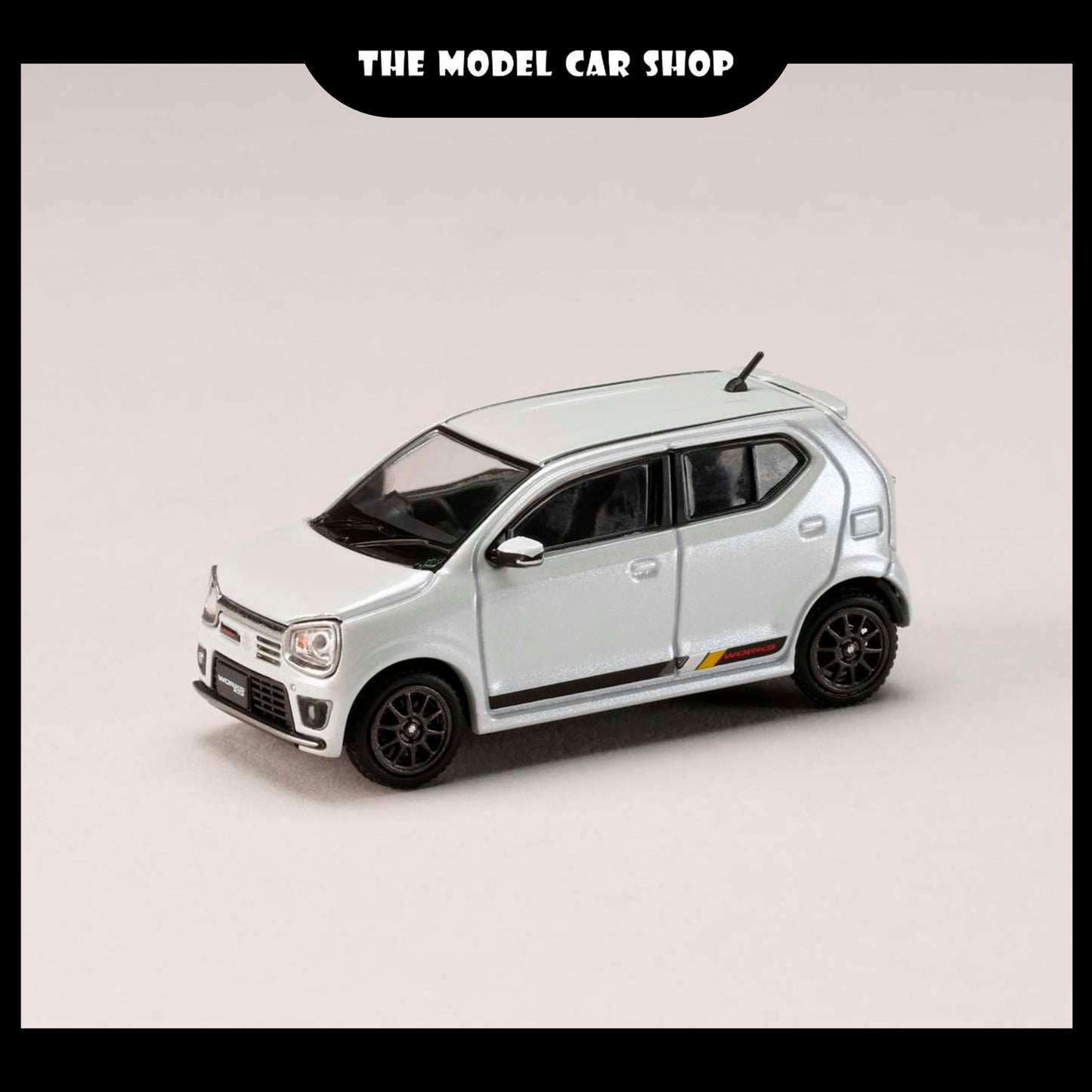 [Hobby Japan] Suzuki Alto Works (HA36S) - Pearl White