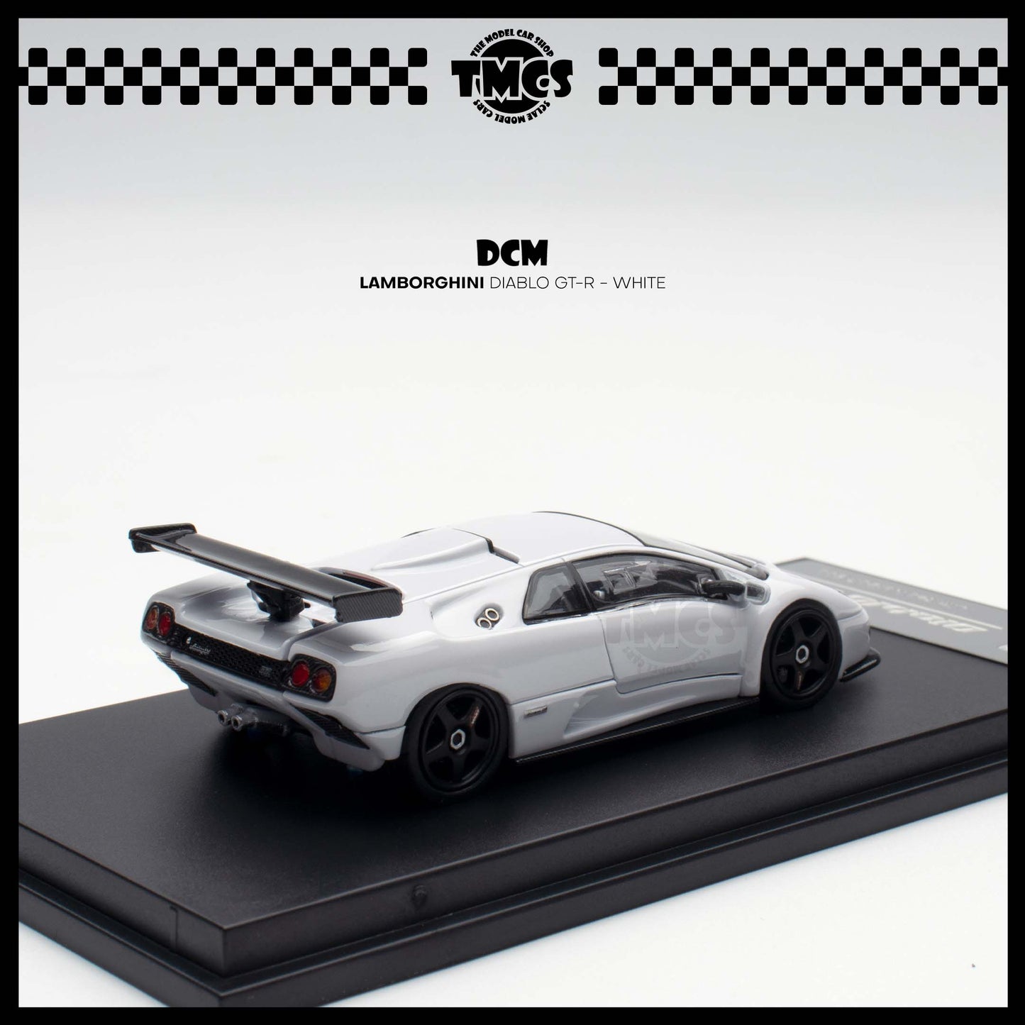 [DCM] Lamborghini Diablo GT-R - White