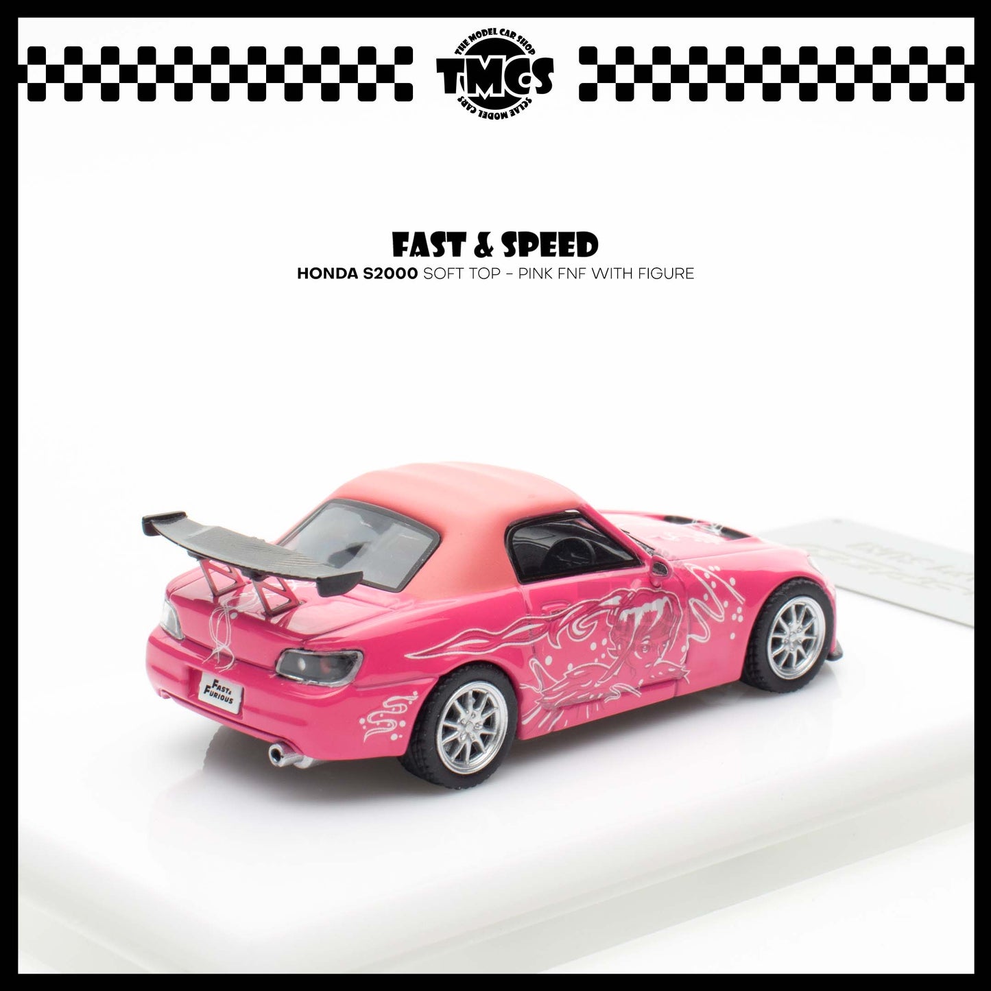 [Fast Speed] Honda S2000 Soft Top - Pink FNF