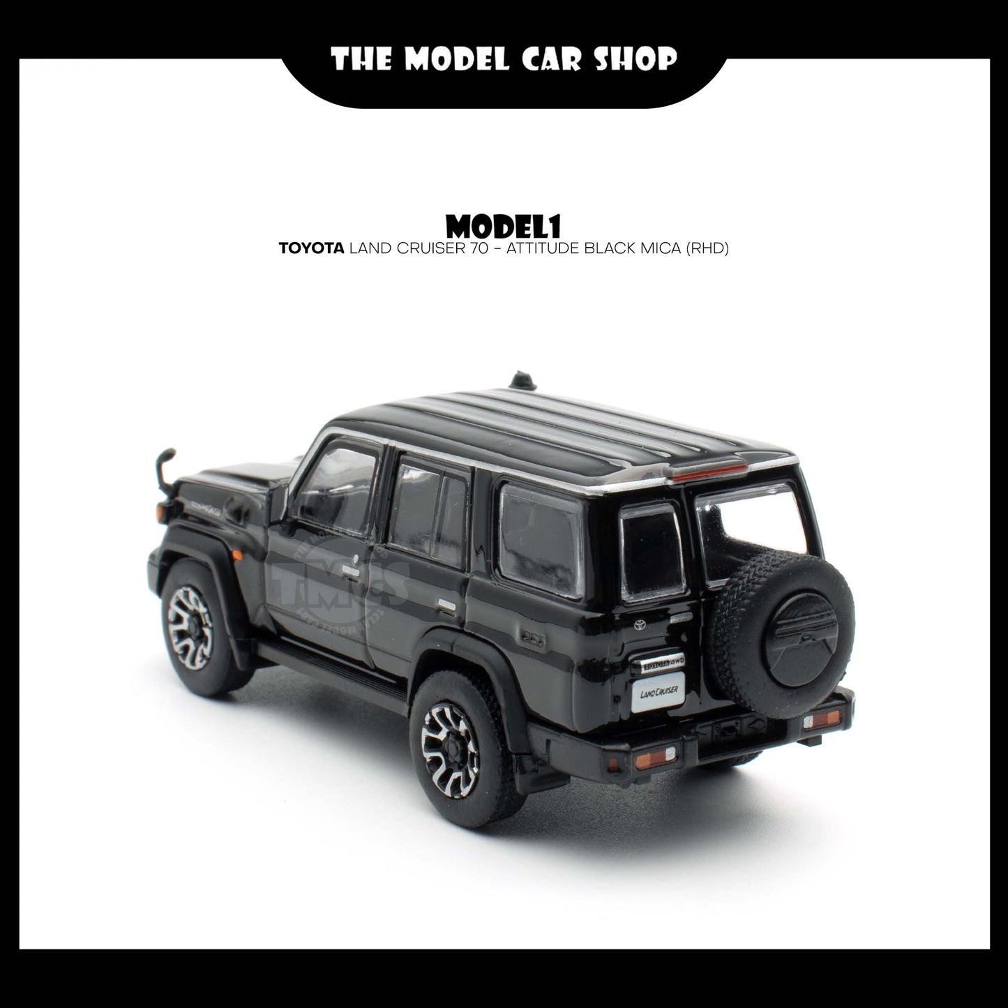 [Model1] Toyota Land Cruiser 70 - Attitude Black Mica (RHD)