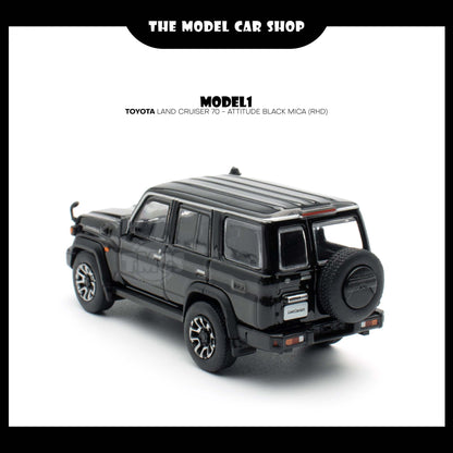 [Model1] Toyota Land Cruiser 70 - Attitude Black Mica (RHD)