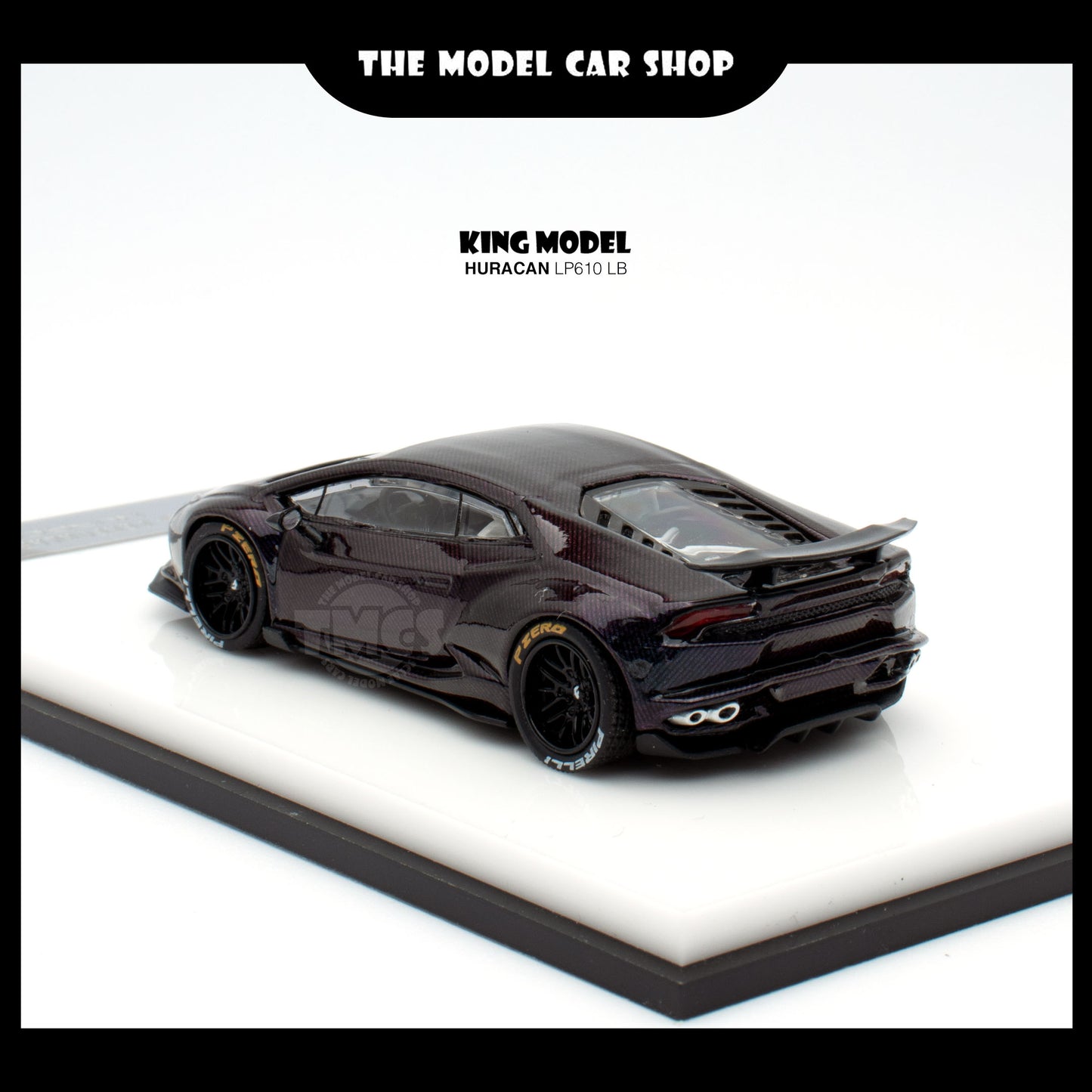 [King Model] Huracan LP610 LB - Purple Carbon (UNSEAL ITEM)