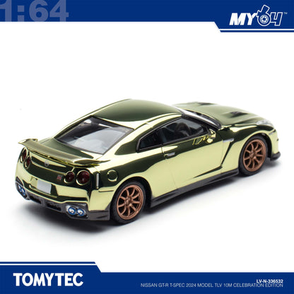 [TLVN] 1:64 Nissan GT-R T-Spec 2024 Model TLV 10M Celebration Edition