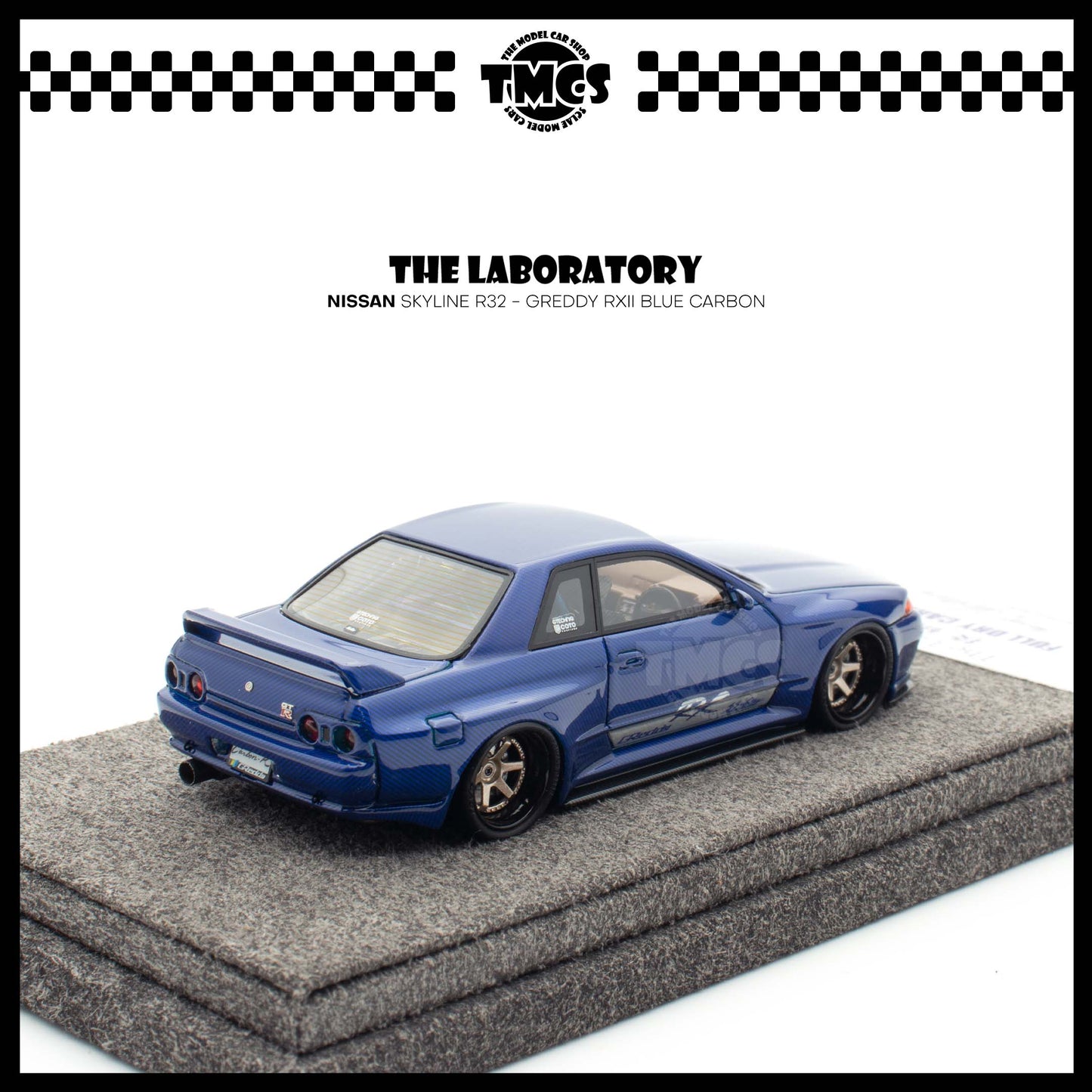 [The Laboratory] Nissan Skyline R32 - Greddy RXII Blue Carbon