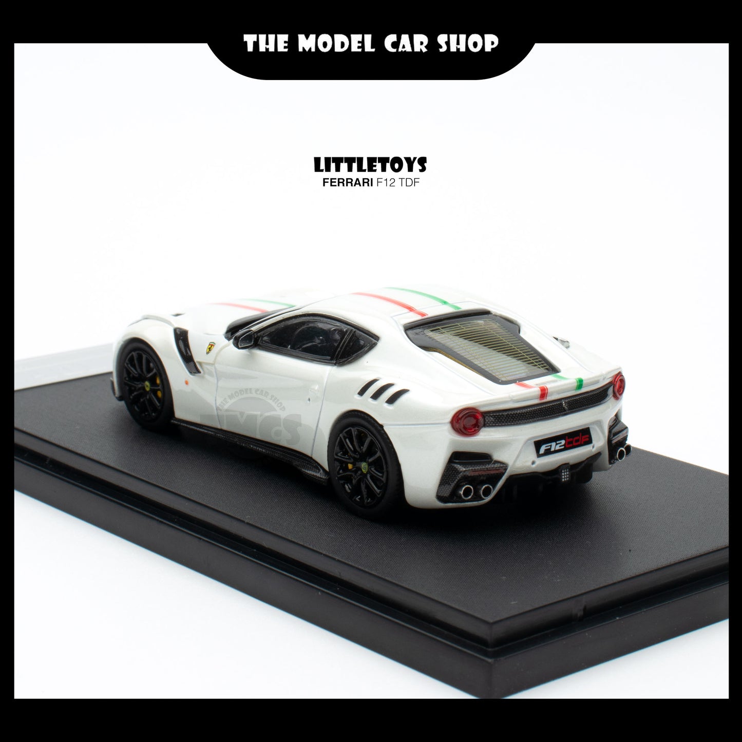 [LittleToys] Ferrari F12 TDF - Pearl White