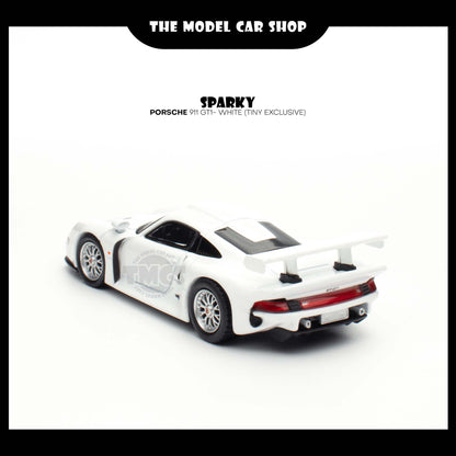 [Sparky] Porsche 911 GT1- White (Tiny Exclusive)