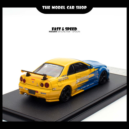 [Fast Speed] Nissan Skyline R34 - Spoon