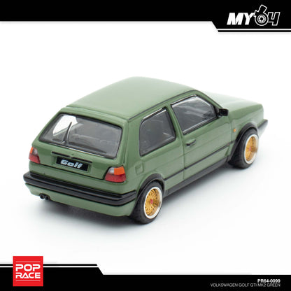 [Pop Race] Volkswagen Golf GTI MKII - Oak Green