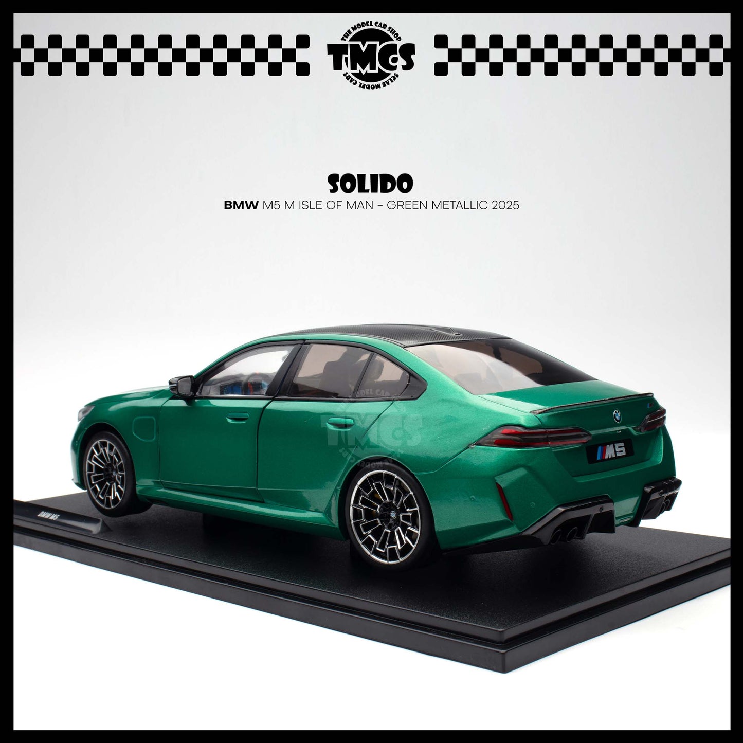 [Solido] 1:18 BMW M5 M Isle of Man - Green Metallic 2025